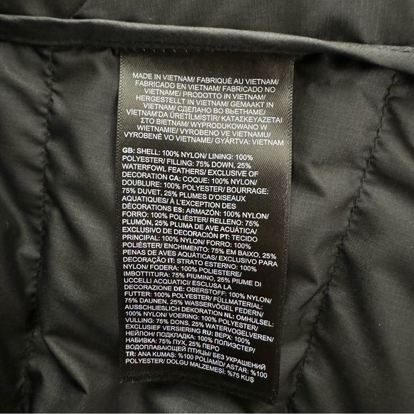 The North Face Women's Minoqua Down Jacket Flare TNF Black Sz S M L XL XXL New - Picture 8 of 8